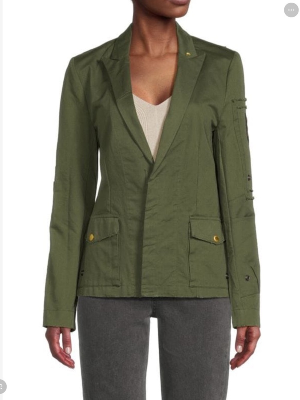 NWT Zadig and Voltaire Virginia Grunge jacket